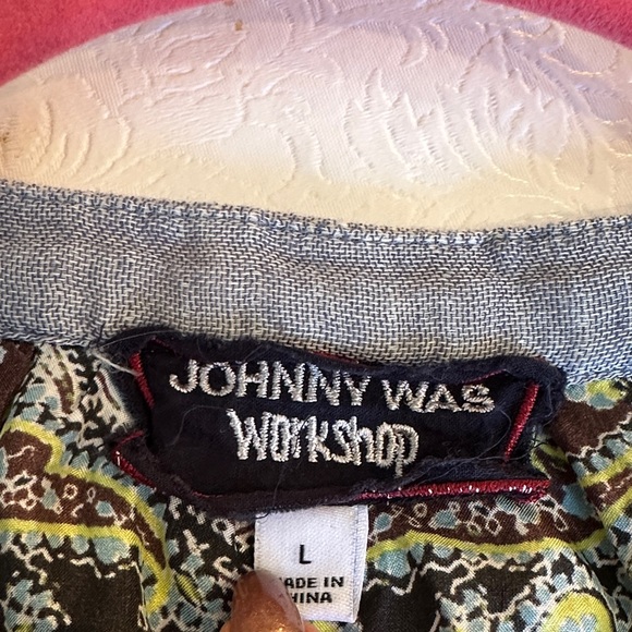 Johnny Was Multicolor Patterned Top - Picture 2 of 7